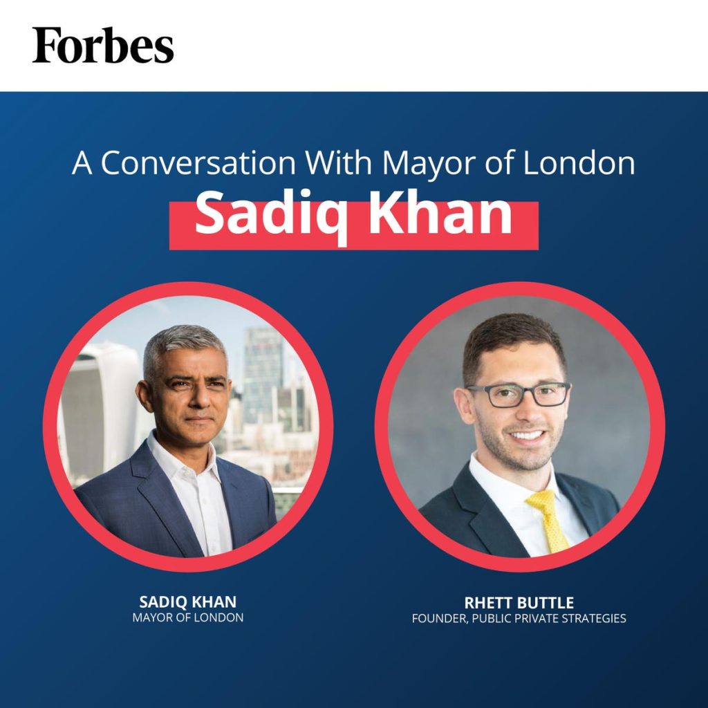 A Conversation With London Mayor Sadiq Khan