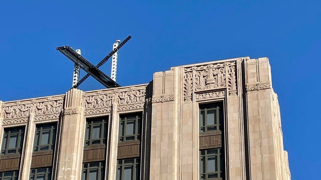 San Francisco Investigating Giant X Installed At Twitter HQ