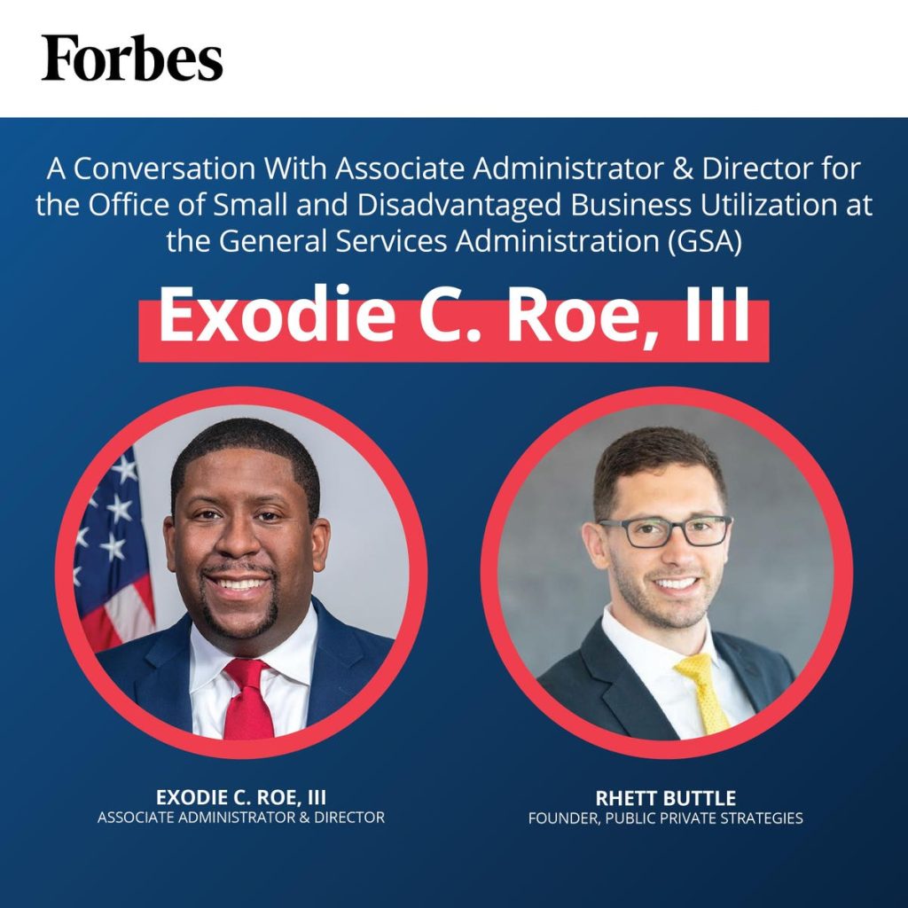 Conversation With Exodie C. Roe III, Chief Advocate For Small Businesses