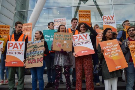 A Million Appointments Canceled As England’s Hospital Strikes Continue