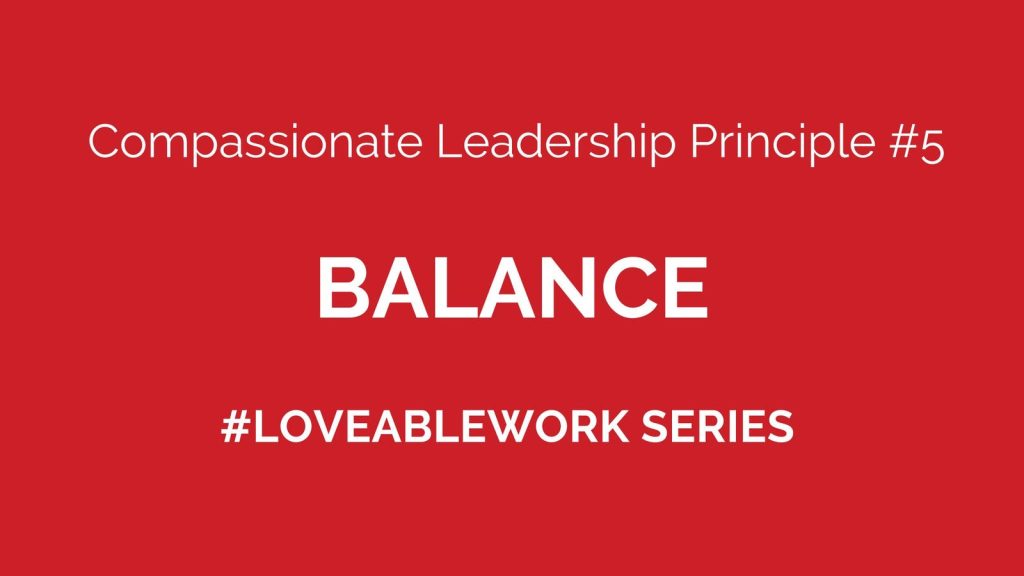 Balance – Encourage Sustainability With 5 Key Questions